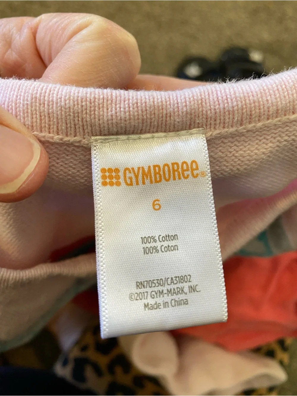 Girl’s Knit Size 6 Gymboree Dress